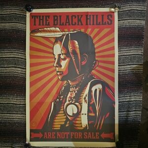 Giant Obey Black Hills Shepard Fairey